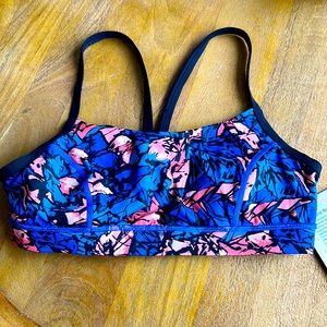 LULULEMON floral bar Sz 10